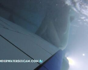 NEW! Unfortunately, you can't hear her moaning over the water because she wanted me to hear her getting fucked.