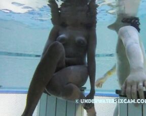 NEW! Such a pretty Indian teen girl with large areolas. If she ate more, her breasts would definitely grow ;-)