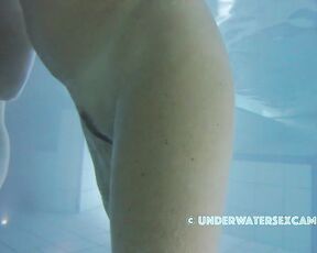 NEW! This much younger girlfriend of the nice older rich man prefers to masturbate and let her be watched while doing so.