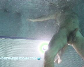 NEW! He tries to fuck his horny wife in the empty jacuzzi, but then he is unfortunately interrupted. Still, he remains horny.