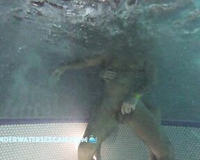 NEW! He tries to fuck his horny wife in the empty jacuzzi, but then he is unfortunately interrupted. Still, he remains horny.