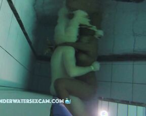 NEW! The dream of many white men! Fucking a naked black beauty in the sauna pool is the best thing ever!