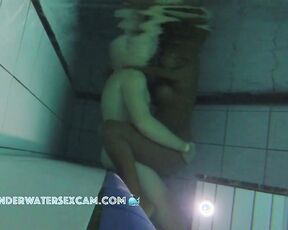 NEW! The dream of many white men! Fucking a naked black beauty in the sauna pool is the best thing ever!