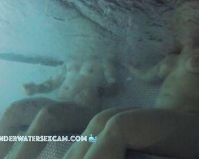 NEW! It looks like she really wants to fuck, so she sits on him in the hope that he'll get a hard-on.