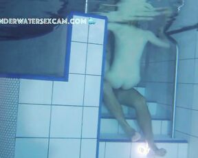 NEW! I've always wanted to fuck on a few steps of a staircase and then naked in the sauna pool.