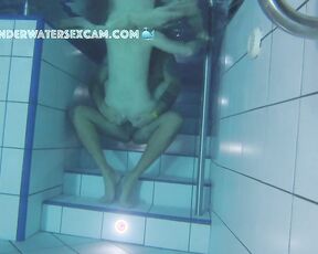 NEW! I've always wanted to fuck on a few steps of a staircase and then naked in the sauna pool.