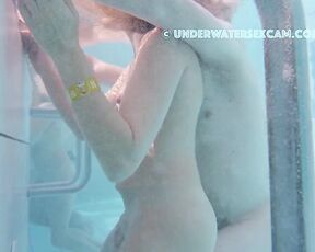 NEW! When the women are really horny, they fuck the underwater jet and have a huge orgasm.