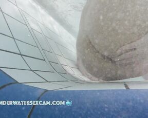 NEW! This horny young girlfriend of the old white man knows exactly what she's doing and knows that I'm watching her.