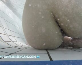 NEW! This horny young girlfriend of the old white man knows exactly what she's doing and knows that I'm watching her.