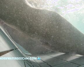 NEW! This horny young girlfriend of the old white man knows exactly what she's doing and knows that I'm watching her.