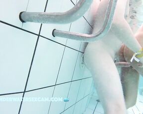 NEW! I'm sure she felt his long cock against her pussy. Where else could he have put it?