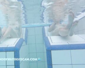 NEW! I have an idea! I'll stand right between the two of them with my giant boner and then they can enjoy the view.