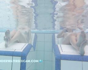 NEW! I have an idea! I'll stand right between the two of them with my giant boner and then they can enjoy the view.