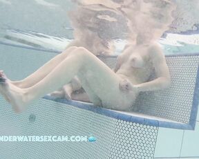 NEW! Those two are really cute! Let's see what they say when I sit down between them with a huge boner.