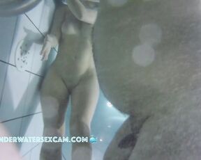 NEW! His big belly is actually blocking our view of this beautiful young woman, and that's not fair!