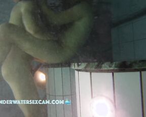 NEW! This gay couple waits until it gets dark, and then they both play with each other's dicks a little