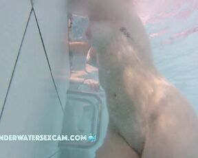NEW! This hot chick loves to get naked in the sauna pool because it really turns her on