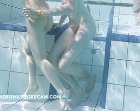 NEW! This super-cute Asian teen girl feels a hard, big prick on her ass and pussy