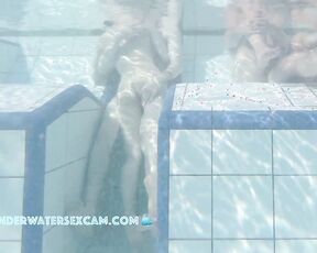 NEW! This super-cute Asian teen girl feels a hard, big prick on her ass and pussy