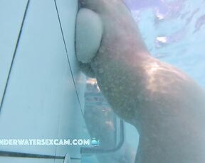 NEW! She really has huge boobs and she's pressing them against the wall, so in that case, I'd love to be the wall