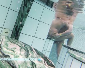 NEW! This horny young couple can have some underwater fun that they can't do in India