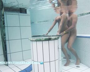 NEW! This horny young couple can have some underwater fun that they can't do in India