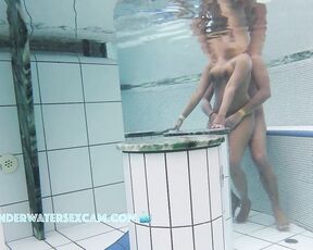 NEW! This horny young couple can have some underwater fun that they can't do in India