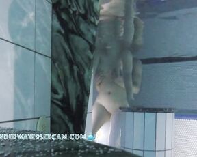 NEW! Considering that this teenage couple is only 18 and this is their first time having sex in the water, they're doing a great job! PART1/2