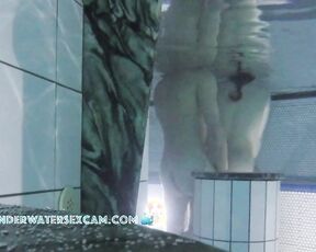 NEW! Considering that this teenage couple is only 18 and this is their first time having sex in the water, they're doing a great job! PART1/2