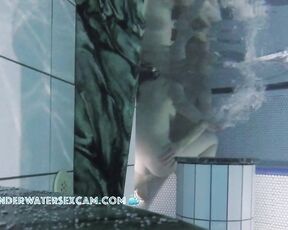 NEW! Considering that this teenage couple is only 18 and this is their first time having sex in the water, they're doing a great job! PART1/2