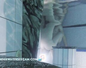 NEW! Considering that this teenage couple is only 18 and this is their first time having sex in the water, they're doing a great job! PART1/2