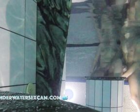 NEW! Considering that this teenage couple is only 18 and this is their first time having sex in the water, they're doing a great job! PART2/2