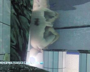 NEW! Considering that this teenage couple is only 18 and this is their first time having sex in the water, they're doing a great job! PART2/2