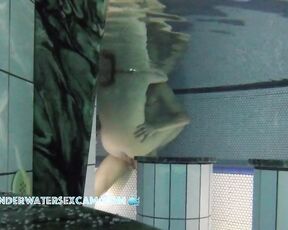 NEW! Considering that this teenage couple is only 18 and this is their first time having sex in the water, they're doing a great job! PART2/2