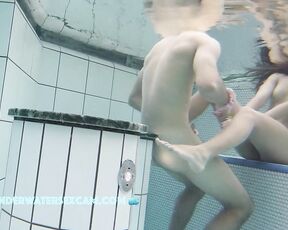 NEW! I can tell she wants it, but he's either too dumb or gay—because my dick would be hard and big with this hot girl