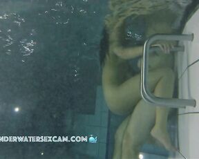 NEW! She really wants to get fucked hard in the sauna pool, but she needs a hard cock. Could you help her out? ;-)