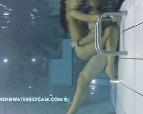 NEW! She really wants to get fucked hard in the sauna pool, but she needs a hard cock. Could you help her out? ;-)