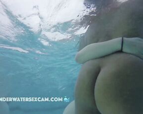 NEW! This big girl shows off her pierced, sagging tits to her new toy boy and gets all horny