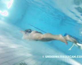 NEW! This girl is really getting into masturbating in front of the voyeur, and then something happens that he just can't hold back.