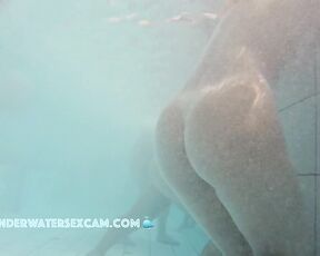 NEW! So if I were her boyfriend and she got into the pool naked with me, I'd rub my hard cock against her