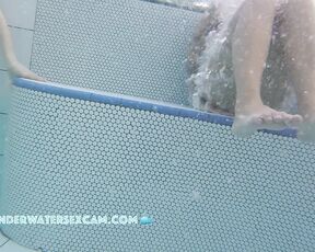 NEW! These two hot girls are enjoying the bubbles on their pussies in the whirlpool.