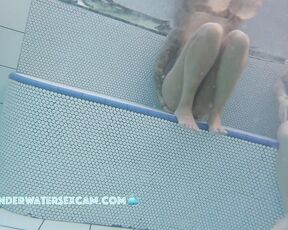 NEW! These two hot girls are enjoying the bubbles on their pussies in the whirlpool.