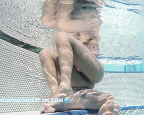 NEW! I've looked at her pussy a few times now, and I'm still not sure if that's her clitoris sticking out