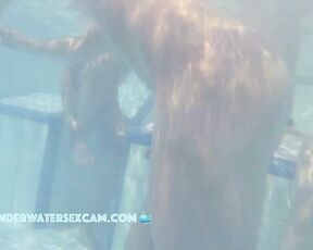 NEW! Too bad the water's a little murky today, but the girls are all the more beautiful for it—and they're horny anyway