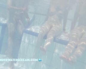 NEW! Too bad the water's a little murky today, but the girls are all the more beautiful for it—and they're horny anyway