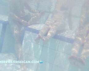 NEW! Too bad the water's a little murky today, but the girls are all the more beautiful for it—and they're horny anyway