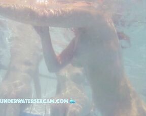 NEW! Too bad the water's a little murky today, but the girls are all the more beautiful for it—and they're horny anyway