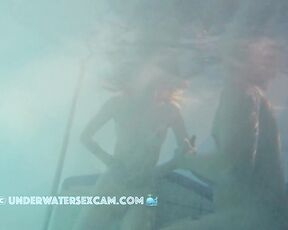 NEW! When you're naked for the first time with a hot teen in a public sauna pool, you can't hide your feelings