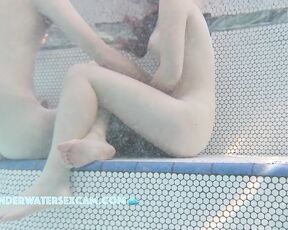 NEW! This teen couple is also here naked for the first time, and they have no idea what all they could do underwater