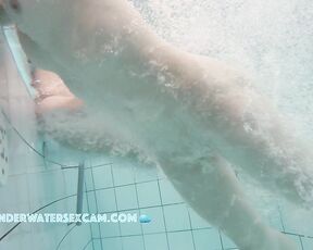 NEW! This horny little teen slut would love nothing more than to spend the whole day masturbating with the underwater jet